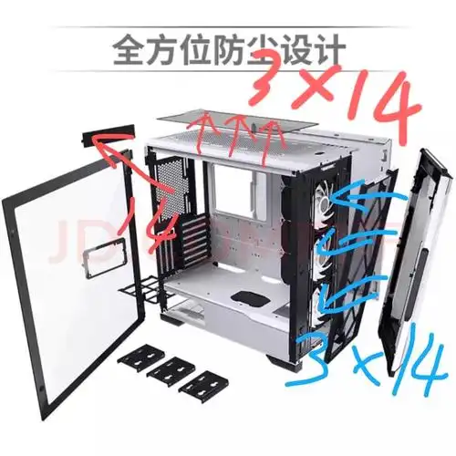 追风者p500a机箱风道设计求助各位彦祖
