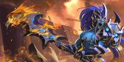 刀塔传奇堕落天使200w高伤平民阵容搭配大全