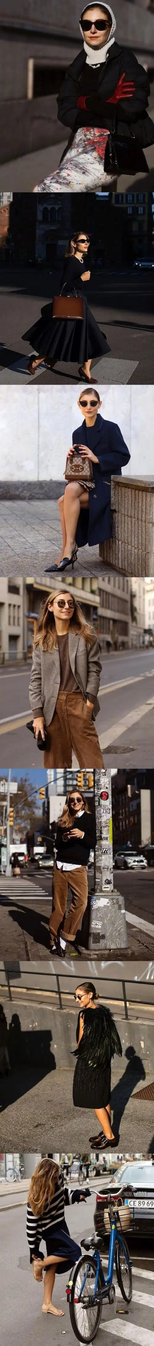 提升你的时尚衣品,小个子博主jenny walton 的摩登复古穿搭术