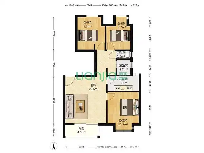 这个户型怎么样