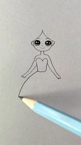 画一个好久小公主还没画王子不知道大家喜不喜欢