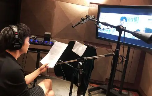 《大江大河》幕后:演员配音画面