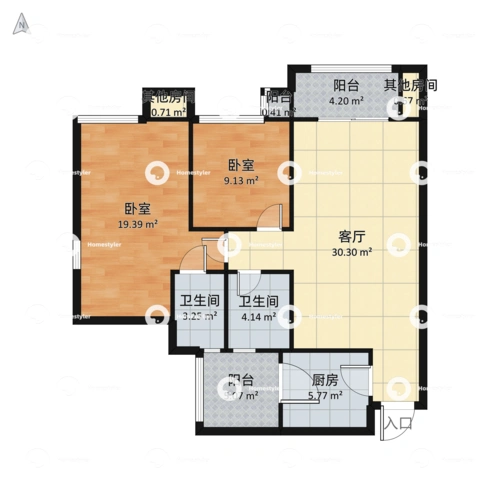 华润中央公园户型图