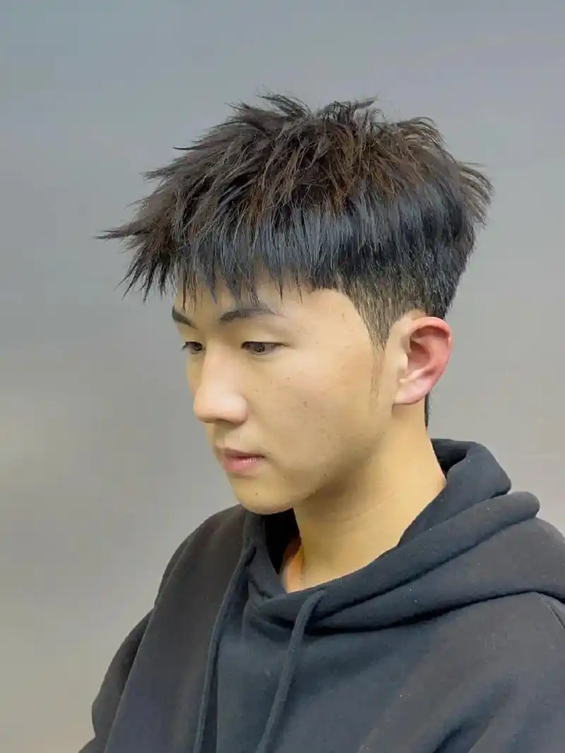 2023男神摩根碎盖    立体前刺发型.2023男神摩根碎 - 抖音
