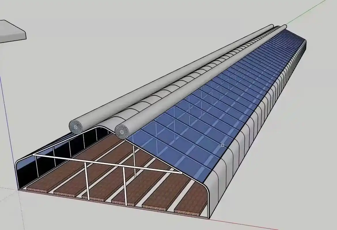 温室大棚安装设计 #现代化农业 #质量杠杠的好欢迎来电15 - 抖音