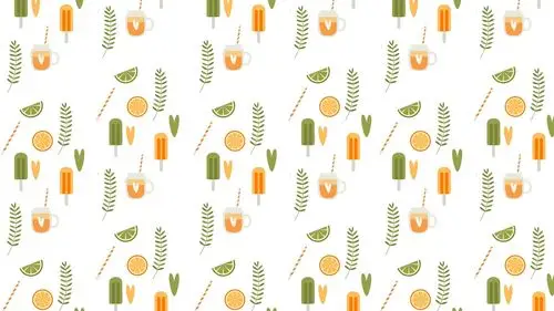 小清新可爱背景图片桌面壁纸