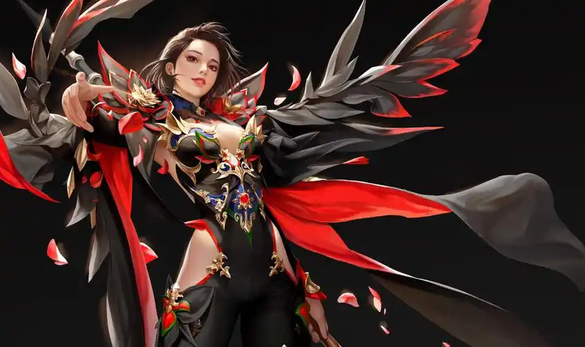 动漫图片超漂亮的原创cg游戏人物原画图集11p