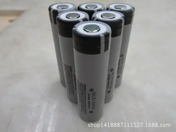 松下186502700毫安圆柱形锂电池