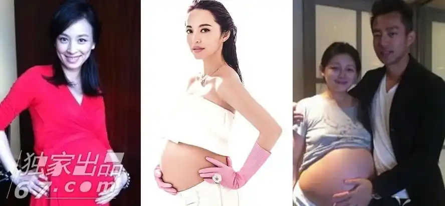 素颜孕照谁最美?baby似少女纤瘦 大s发福变形认不出