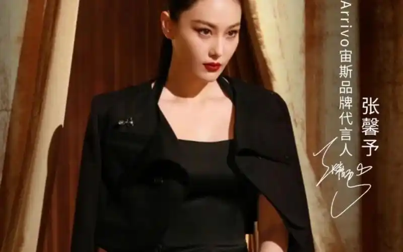 品牌代言人张馨予拍摄花絮