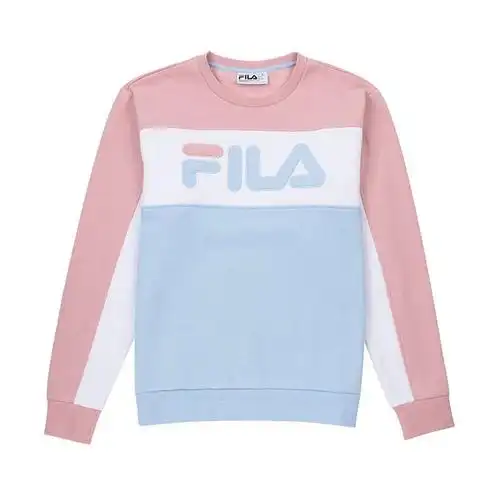 fila/斐乐 春夏款 男款 休闲 经典 拼色 印花 中性 男士 运动 卫衣