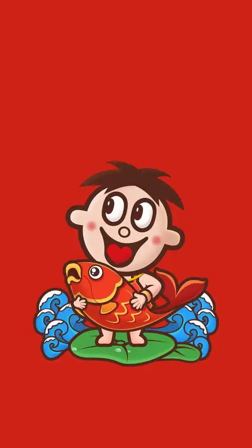 转运锦鲤61由来以及寓意61中国红手机壁纸61高级无水印