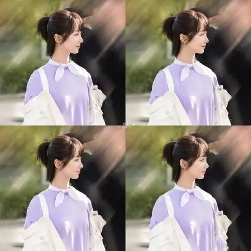 杨紫的佟年风要火了日常穿搭清新又甜美骨子里透着少女感