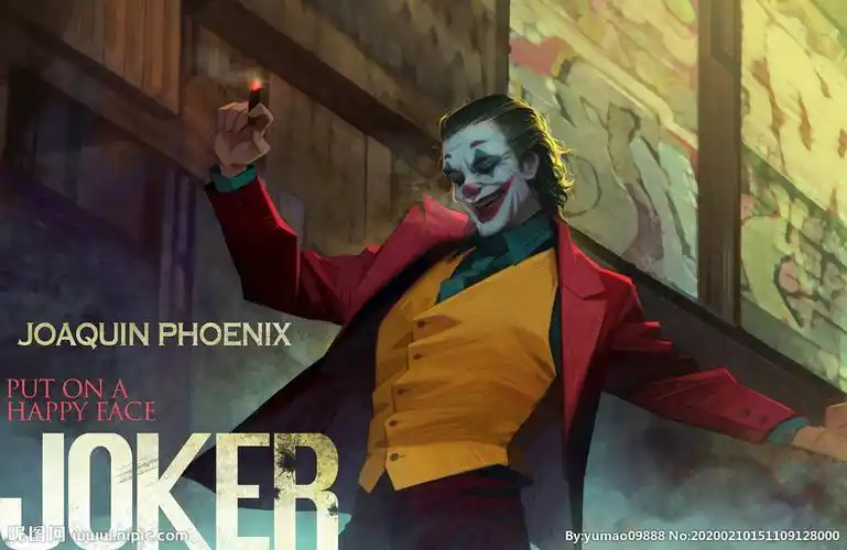 dc漫画蝙蝠侠系列超级反派小丑图片