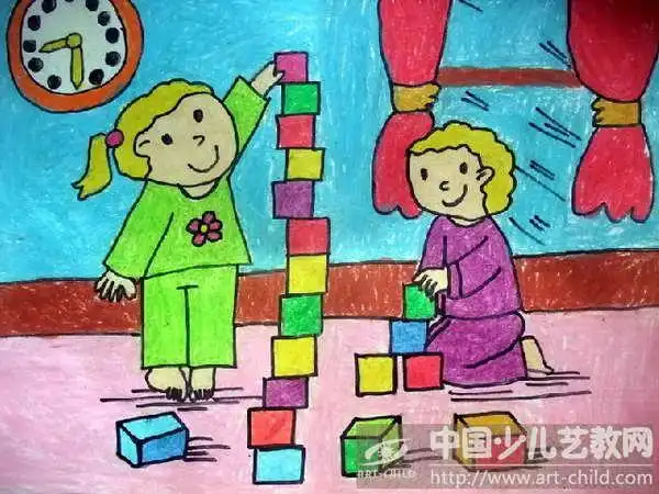 作品名称:  《请爱惜玩具》