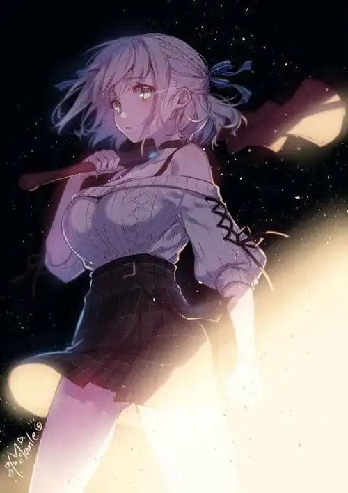 动漫人物壁纸白银诺艾尔