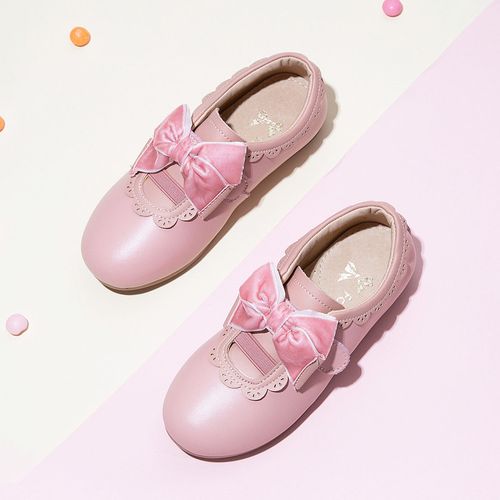 富罗迷女童皮鞋春季新款小女孩黑色演出鞋中大童复古百搭公主鞋子