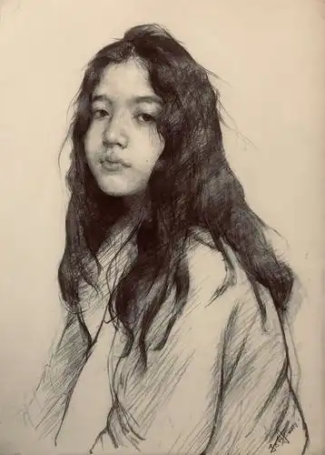 头像,半身像,速写