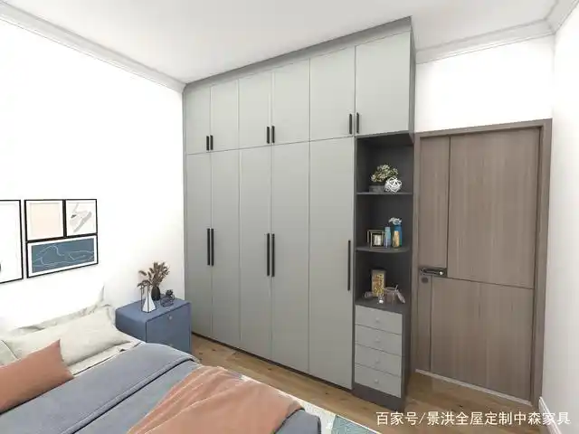 全屋定制中,颜色的搭配直接影响整个房间的视觉效果.