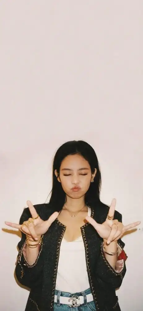 精选jennie壁纸:最美金智妮