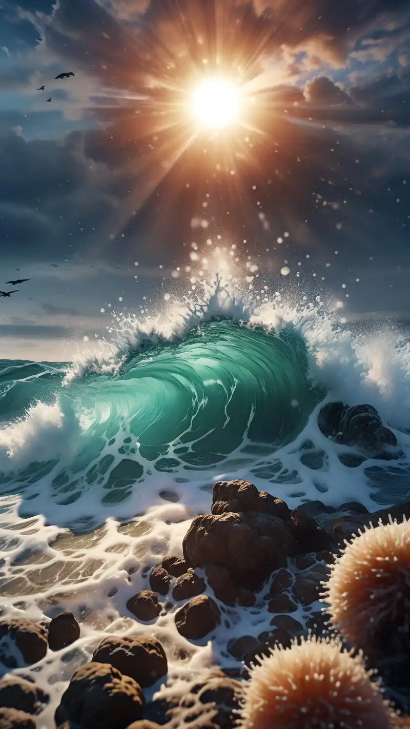 绝美高清竖屏海边壁纸9878