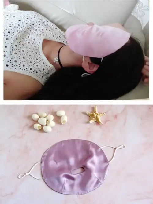 真丝睡眠面罩全脸睡觉美容遮脸面具防护防晒遮光桑蚕丝夏季遮阳