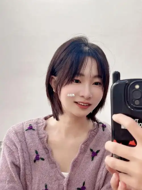 碎发妹妹头,减龄短发