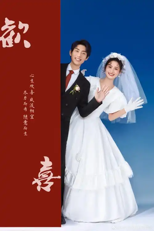 种草了甜度99的喜嫁风婚纱照!超级出片