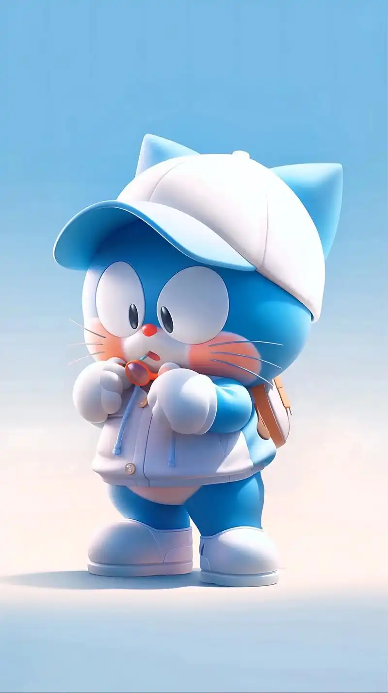 超治愈的机器猫手机壁纸送给你.#创作灵感 #哆啦a梦 #壁纸 - 抖音