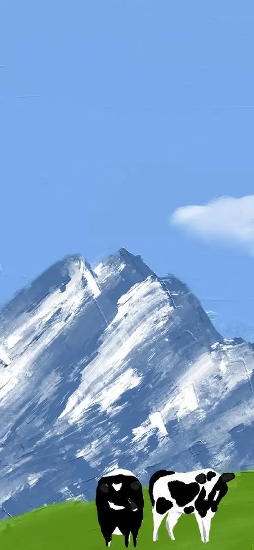 手机壁纸聊天背景少女心壁纸油画壁纸神仙背景赞评论更多