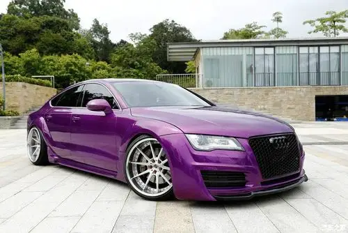 那些年红遍之家的紫色a7,经典回顾!---内有比基尼嫩模!