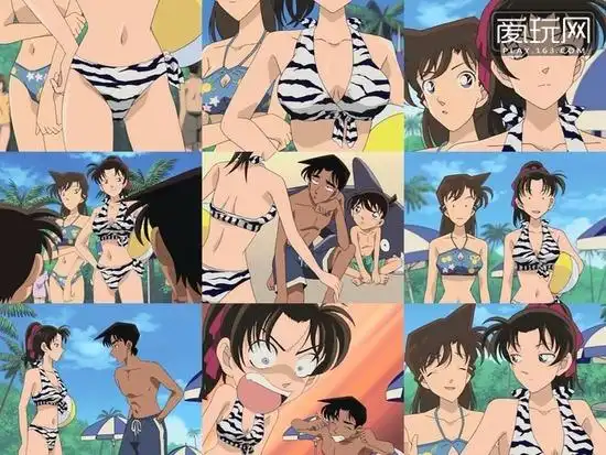 远山和叶的比基尼小短裤好奇怪啊