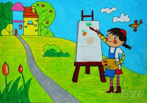 少儿美术学习要让孩子自由发挥