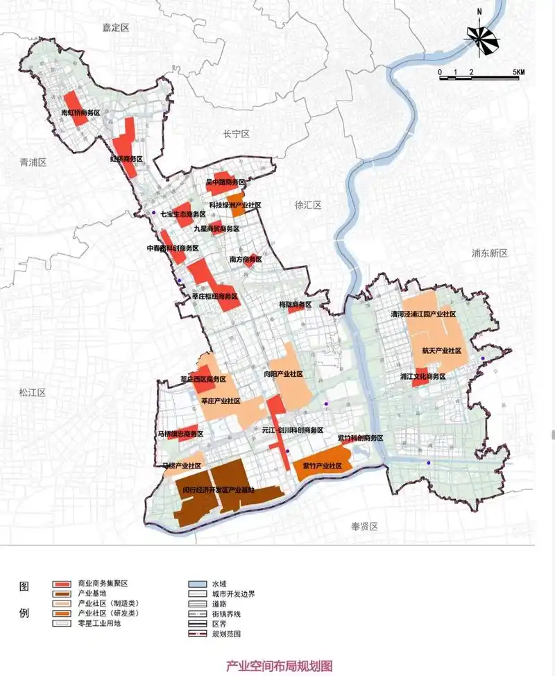 闵行区2035规划图