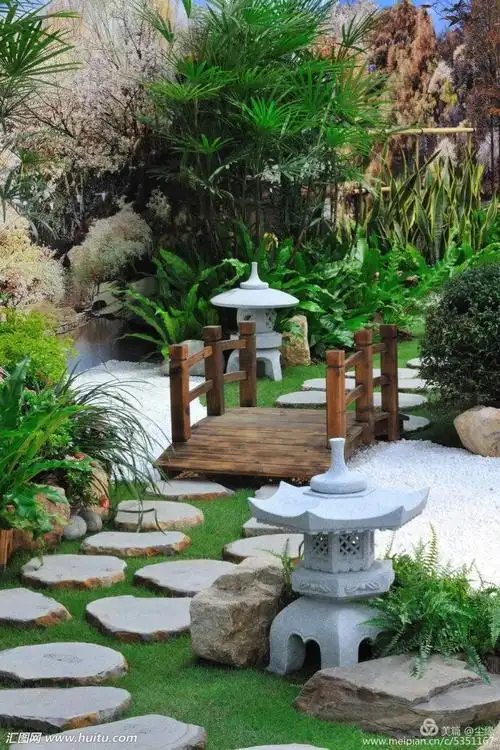 禅意园林景观图