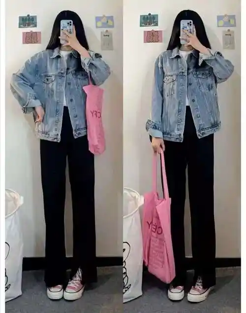 牛仔褂搭配什么裤子好看(牛仔外套7种穿搭示范)_小强知识网