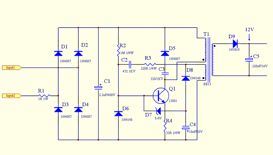 求无线手机充电器简易设计图