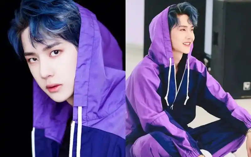 【王一博】蓝发造型绝了,有多少人是蓝发入坑的