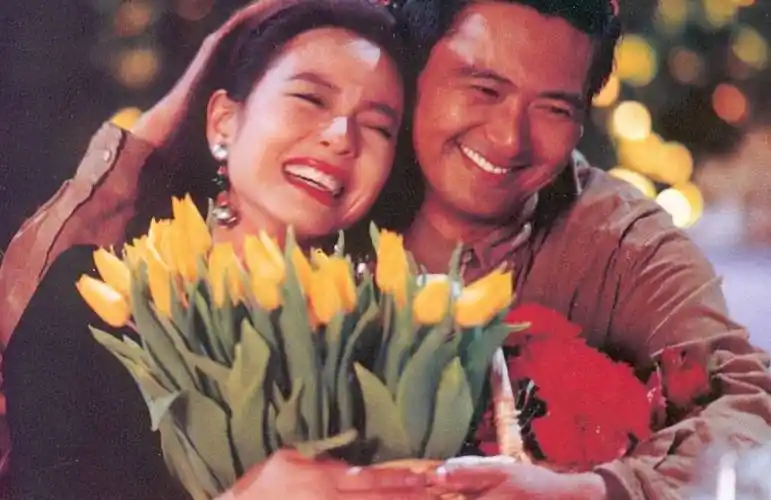 周润发和钟楚红一共合作过8部电影光是看他们的照片就美如画