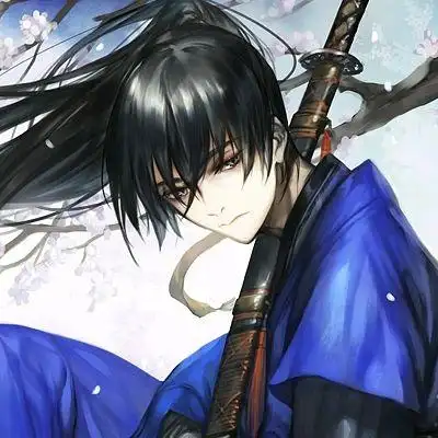 男生卡通动漫的古风霸气头像