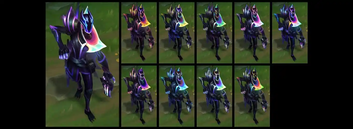 即将到来的皮肤和炫彩