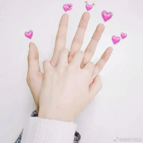 情侣拍照手势合集