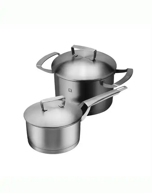 德国双立人zwilling厨具专场双立人 twin gourmet不锈钢锅具 2件套