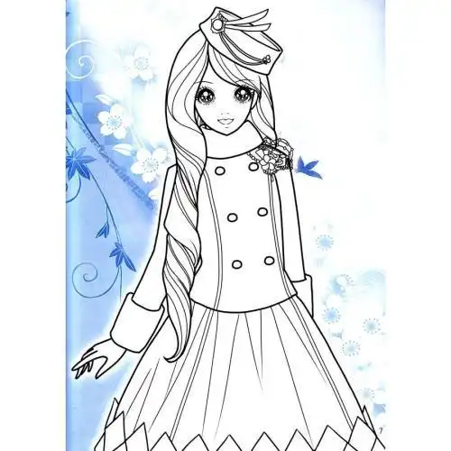 可爱的小公主简笔画 可爱的小公主简笔画小女孩