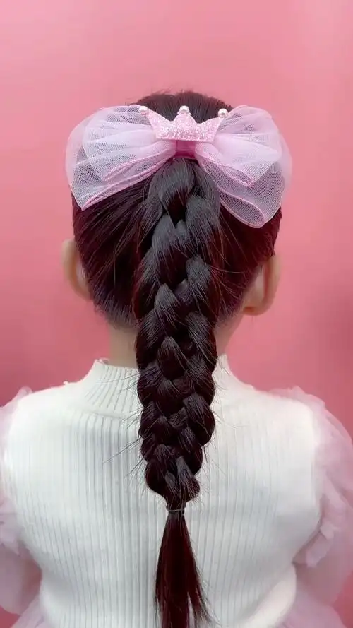 全民最火编发#四股辫慢动作教程