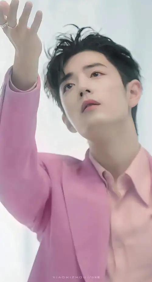 没想到肖战还挺适合粉色的04不错不错