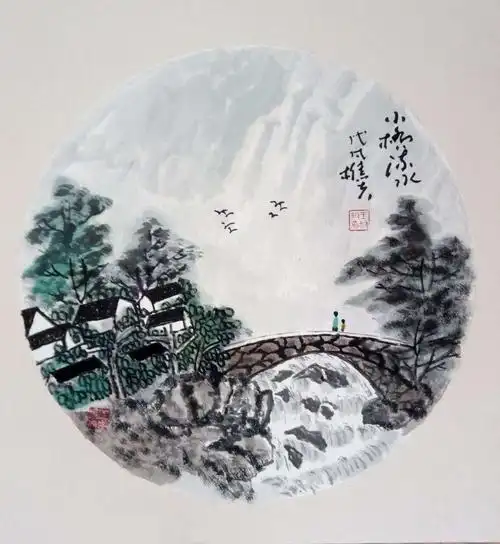 儿童山水画