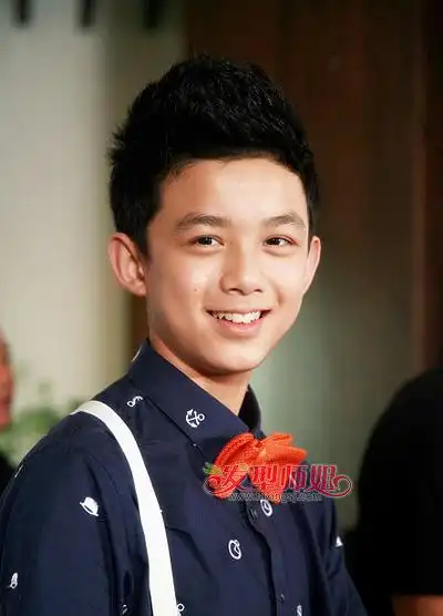 中学生男生短发发型 男学生发型图片(2)