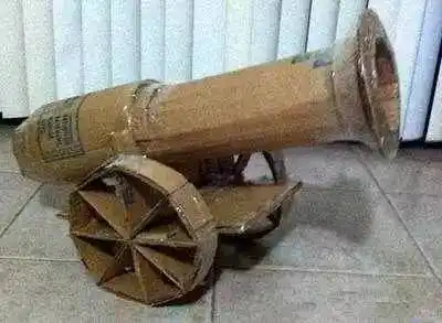 军工手工必须要带孩子做的手工飞机大炮坦克