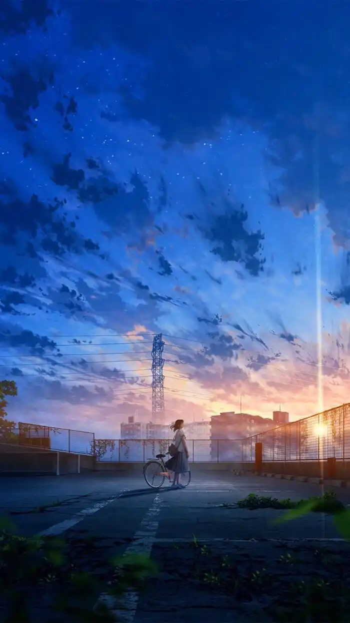 绝美蓝色系背景图,治愈又清新